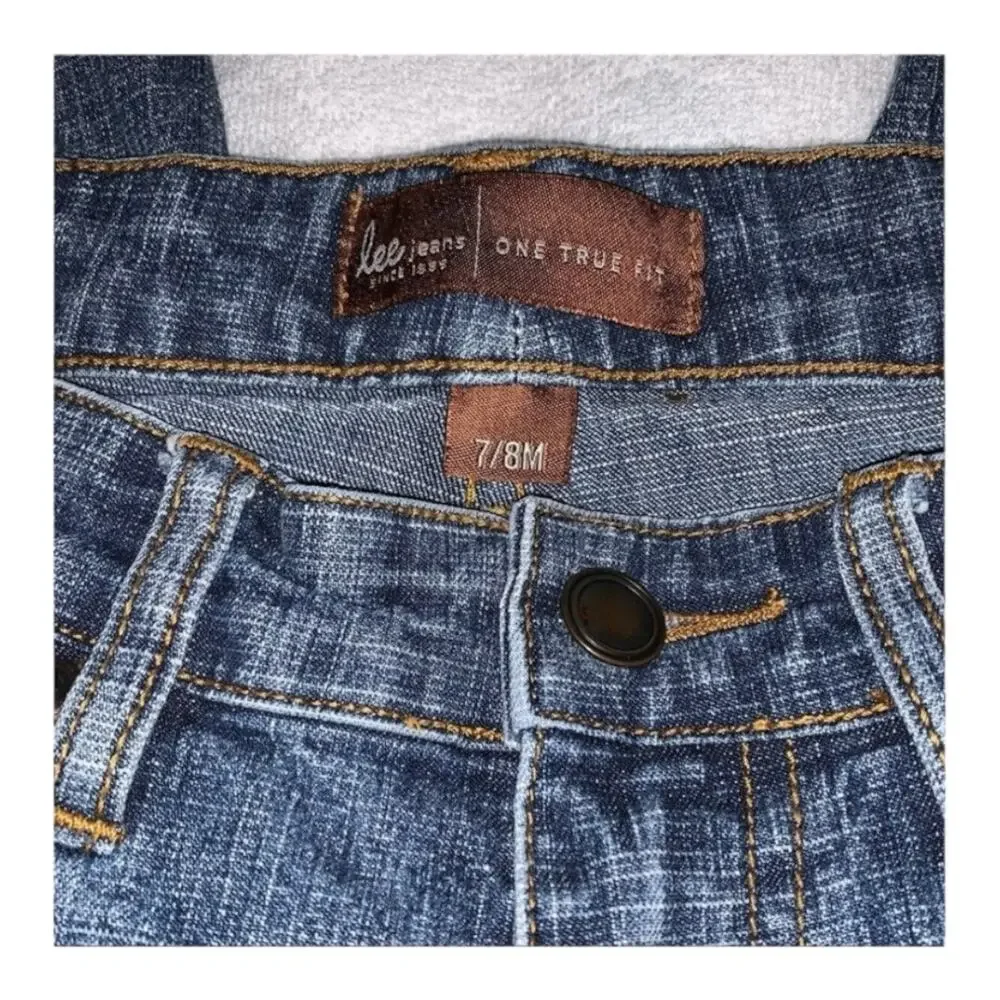 Lee Cropped Jeans size 7/8 - Picture 6 of 6